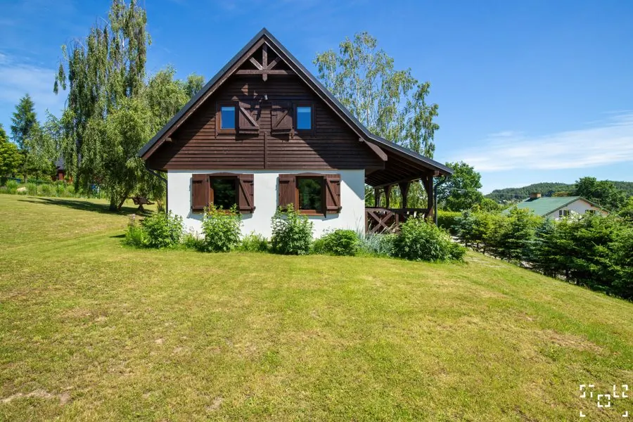 House with wooden facade