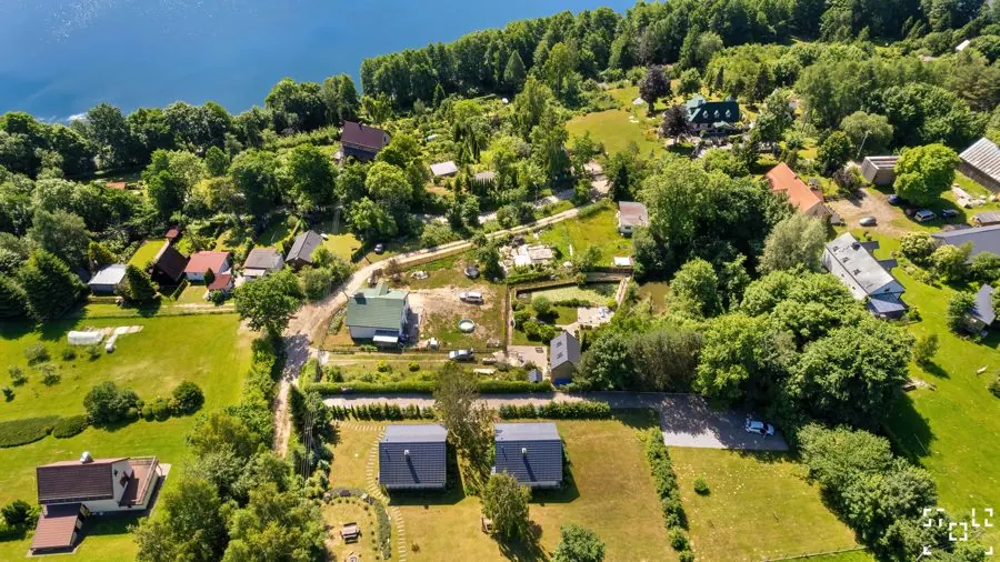Kashubian lakes from the air