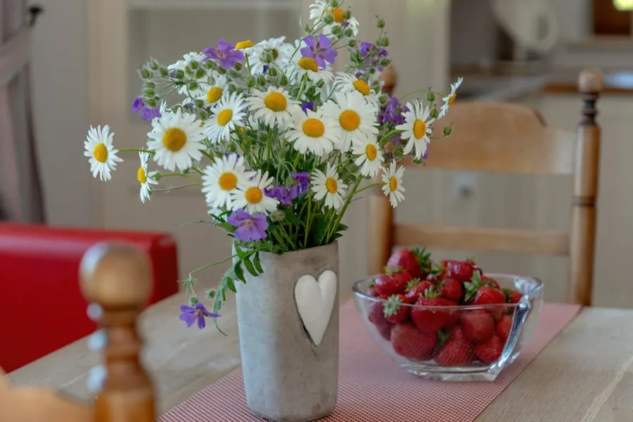 Flowers in a vase