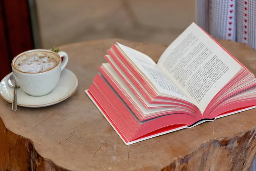Coffee and a book