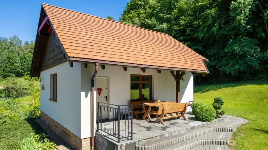 Cottage with a veranda